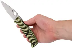 چاقو کارائیب اسپایدرکو Spyderco CARIBBEAN™ G-10 BLACK/YELLOW - خرید آنلاین لوازم و تجهیزات کمپینگ و کوهنوردی