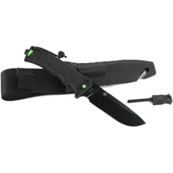چاقو بقا گانزو Ganzo G8012V2 - SURVIVAL KNIFE (BLACK) - خرید آنلاین لوازم و تجهیزات کمپینگ و کوهنوردی