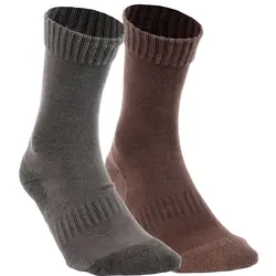 جوراب شکار سولوگناک - 2 جفت Deacthlon Solognac Hunting Socks - 2 Pairs - ACT 100 - خرید آنلاین لوازم و تجهیزات کمپینگ و کوهنوردی