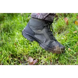 پوتین - کفش ضدآب شکار سولوگناک Solognac Men's Waterproof Boots - Hunting & Hiking - Green - Crosshunt 100 - خرید آنلاین لوازم و تجهیزات کمپینگ و کوهنوردی