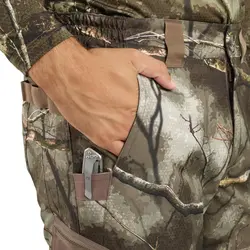 شلوار شکار سولوگناک طرح استتار Solognac Hunting Trousers - Camouflage Pattern - 500 - خرید آنلاین لوازم و تجهیزات کمپینگ و کوهنوردی
