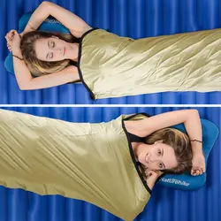 لاینر کیسه خواب مومیایی سوپر الاستیک نیچرهایک Naturehike Super Elastic Mummy Sleeping Bag liner - خرید آنلاین لوازم و تجهیزات کمپینگ و کوهنوردی