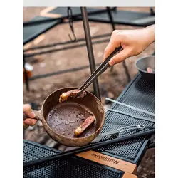 انبر باربیکیو تیتانیومی نیچرهایک بوشکرفت لارج Naturehike Titanium Baking Tongs - خرید آنلاین لوازم و تجهیزات کمپینگ و کوهنوردی