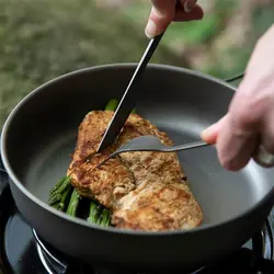 ست قاشق، چنگال و کارد تیتانیومی نیچرهایک بوشکرفت Naturehike Titanium Multifunction Knife Spoon Fork Ultralight Set - خرید آنلاین لوازم و تجهیزات کمپینگ و کوهنوردی