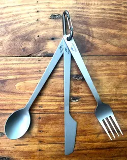 ست قاشق، چنگال و کارد تیتانیومی نیچرهایک بوشکرفت Naturehike Titanium Multifunction Knife Spoon Fork Ultralight Set - خرید آنلاین لوازم و تجهیزات کمپینگ و کوهنوردی