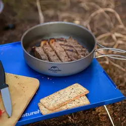 ماهیتابه تیتانیومی نیچرهایک بوشکرفت Naturehike Titanium picnic pan - خرید آنلاین لوازم و تجهیزات کمپینگ و کوهنوردی