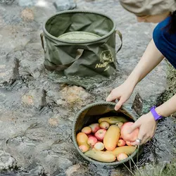 ظرف آب - سینک تاشو نیچرهایک Naturehike collapsible picnic bucket - خرید آنلاین لوازم و تجهیزات کمپینگ و کوهنوردی