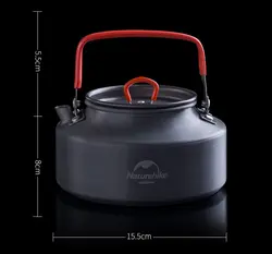 کتری نیچرهایک ۱.۱ لیتری NatureHike Travel kettle NH17C020-H 1.1L - خرید آنلاین لوازم و تجهیزات کمپینگ و کوهنوردی