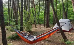 ننو - تخت آویز دو نفره نیچرهایک Naturehike camping hammock – Glamping - خرید آنلاین لوازم و تجهیزات کمپینگ و کوهنوردی