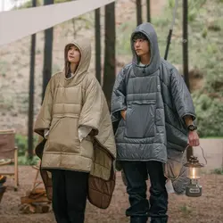 کیسه خواب پانچویی نیچرهایک Naturehike sleeping bag hoodie poncho - خرید آنلاین لوازم و تجهیزات کمپینگ و کوهنوردی