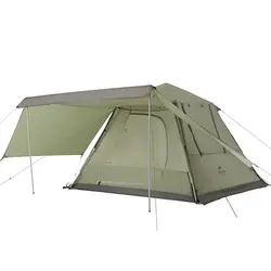 چادر کمپینگ 4 نفره پلاس چهار فصل انگو نیچرهایک Naturehike 4 seasons outdoor camping picnic UPF50+ Ango 4 man automatic tent - خرید آنلاین لوازم و تجهیزات کمپینگ و کوهنوردی