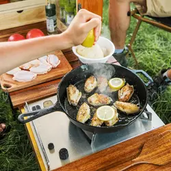 ماهیتابه چدنی نیچرهایک Naturehike Frying pan cast iron pot - خرید آنلاین لوازم و تجهیزات کمپینگ و کوهنوردی