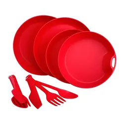 ست ظروف کاسه و بشقاب 2 نفره مسافرتی لایف کمپ Life Camp 2person travel Bowl & table set - خرید آنلاین لوازم و تجهیزات کمپینگ و کوهنوردی