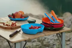 ست ظروف کاسه و بشقاب 2 نفره مسافرتی لایف کمپ Life Camp 2person travel Bowl & table set - خرید آنلاین لوازم و تجهیزات کمپینگ و کوهنوردی