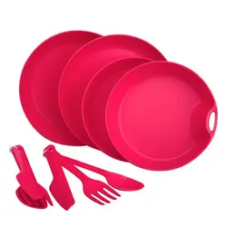 ست ظروف کاسه و بشقاب 2 نفره مسافرتی لایف کمپ Life Camp 2person travel Bowl & table set - خرید آنلاین لوازم و تجهیزات کمپینگ و کوهنوردی