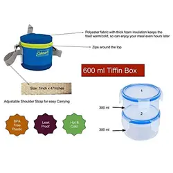 لانچ باکس یا ظرف غذای عایق دار کلمن Coleman Tiffin Lunch Box, 600ml - خرید آنلاین لوازم و تجهیزات کمپینگ و کوهنوردی