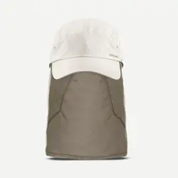 کلاه طبیعتگردی فورکلاز Forclaz Outdoor Trekking Hat - UV Protected - Light Gray - Trek 9000 - خرید آنلاین لوازم و تجهیزات کمپینگ و کوهنوردی