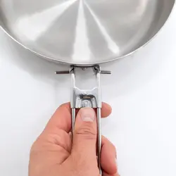 ماهیتابه استیل کچوا Quechua Stainless Steel Pan - 0.9 L - MH100 - خرید آنلاین لوازم و تجهیزات کمپینگ و کوهنوردی