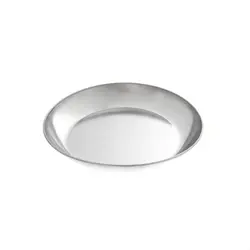 بشقاب استیل کچوا Quechua MH150 Hiking Flat Camping Plate - Stainless Steel - 0.45L - خرید آنلاین لوازم و تجهیزات کمپینگ و کوهنوردی