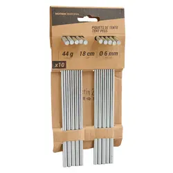 میخ چادر کچوا Quechua Tent Pile - Steel - 10 pcs - خرید آنلاین لوازم و تجهیزات کمپینگ و کوهنوردی