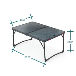 میز تاشو کمپینگ کچوا Quechua Outdoor Folding Camping Table - Gray - MH100 - خرید آنلاین لوازم و تجهیزات کمپینگ و کوهنوردی