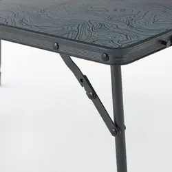 میز تاشو کمپینگ کچوا Quechua Outdoor Folding Camping Table - Gray - MH100 - خرید آنلاین لوازم و تجهیزات کمپینگ و کوهنوردی