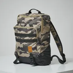 کوله پشتی سولوگناک 20 لیتری شکار Solognac Backpack - 20L - Hunting and Nature Watching - Camouflage Pattern / Beige - 100 - خرید آنلاین لوازم و تجهیزات کمپینگ و کوهنوردی