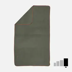 حوله ناباجی مایکروفایبر دکتلون Nabaiji Microfiber Towel - XL - Khaki - 110 X 175 cm - خرید آنلاین لوازم و تجهیزات کمپینگ و کوهنوردی