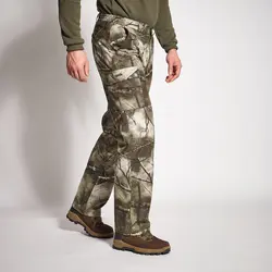 شلوار شکار سولوگناک طرح استتار Solognac Men's Outdoor Trousers - Hunting and Nature Observation - Camouflage Pattern - 100 - خرید آنلاین لوازم و تجهیزات کمپینگ و کوهنوردی