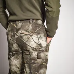 شلوار شکار سولوگناک طرح استتار Solognac Men's Outdoor Trousers - Hunting and Nature Observation - Camouflage Pattern - 100 - خرید آنلاین لوازم و تجهیزات کمپینگ و کوهنوردی