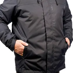 کاپشن شکار سولوگناک Solognac Men's Jacket - Hunting and Nature Watching - Black - 100 - خرید آنلاین لوازم و تجهیزات کمپینگ و کوهنوردی