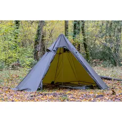 چادر بوشکرفت سولوگناک Solognsc Bushcraft / Bivak Waterproof Tent Canopy - Hunting And Nature Observing - Khaki - 2 Persons - خرید آنلاین لوازم و تجهیزات کمپینگ و کوهنوردی