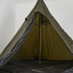 چادر بوشکرفت سولوگناک Solognsc Bushcraft / Bivak Waterproof Tent Canopy - Hunting And Nature Observing - Khaki - 2 Persons - خرید آنلاین لوازم و تجهیزات کمپینگ و کوهنوردی