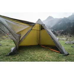 چادر بوشکرفت سولوگناک Solognsc Bushcraft / Bivak Waterproof Tent Canopy - Hunting And Nature Observing - Khaki - 2 Persons - خرید آنلاین لوازم و تجهیزات کمپینگ و کوهنوردی