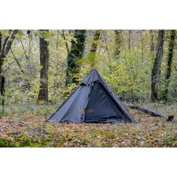 چادر بوشکرفت سولوگناک Solognsc Bushcraft / Bivak Waterproof Tent Canopy - Hunting And Nature Observing - Khaki - 2 Persons - خرید آنلاین لوازم و تجهیزات کمپینگ و کوهنوردی