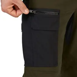 شلوار شکار سولوگناک Solognac Men's Outdoor Trousers - Hunting and Nature Observation - Green - Steppe 900 - خرید آنلاین لوازم و تجهیزات کمپینگ و کوهنوردی