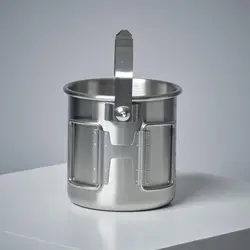 ماگ آشپزی بوشکرفت سولوگناک Solognac Bushcraft Stainless Steel Cup - Hunting & Nature Watching - 60 cL (0.6L) - خرید آنلاین لوازم و تجهیزات کمپینگ و کوهنوردی