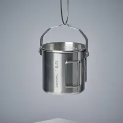 ماگ آشپزی بوشکرفت سولوگناک Solognac Bushcraft Stainless Steel Cup - Hunting & Nature Watching - 60 cL (0.6L) - خرید آنلاین لوازم و تجهیزات کمپینگ و کوهنوردی