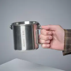 ماگ آشپزی بوشکرفت سولوگناک Solognac Bushcraft Stainless Steel Cup - Hunting & Nature Watching - 60 cL (0.6L) - خرید آنلاین لوازم و تجهیزات کمپینگ و کوهنوردی