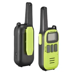 واکی تاکی - بی سیم شارژی فورکلاز دکتلون Forclaz USB Rechargeable Walkie Talkie Walkie Talkie - 5 km - WT100 - خرید آنلاین لوازم و تجهیزات کمپینگ و کوهنوردی