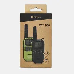 واکی تاکی - بی سیم شارژی فورکلاز دکتلون Forclaz USB Rechargeable Walkie Talkie Walkie Talkie - 5 km - WT100 - خرید آنلاین لوازم و تجهیزات کمپینگ و کوهنوردی