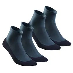 جوراب کوهنوردی کچوا - 2 جفت Quechua Hiking Socks - Navy Blue - 2 Pairs - Hike 50 - خرید آنلاین لوازم و تجهیزات کمپینگ و کوهنوردی