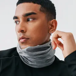 دستمال سر باندانا چند منظوره کالنجی دکتلون Kalenji Multi-Purpose Running bandana - Gray - خرید آنلاین لوازم و تجهیزات کمپینگ و کوهنوردی