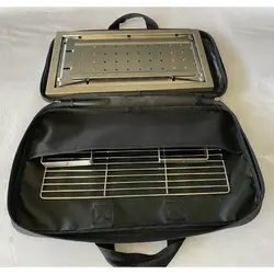 کباب پز تاشو کچوا استنلس Quechua Folding Grill - Stainless Steel - خرید آنلاین لوازم و تجهیزات کمپینگ و کوهنوردی