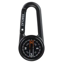 کارابین قطب نما دار آلومنیومی دکتلون Decathlon Black Carabiner Compass / Orienteering - Compact 50 - خرید آنلاین لوازم و تجهیزات کمپینگ و کوهنوردی