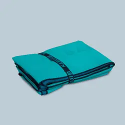 حوله ناباجی مایکروفایبر دکتلون Nabaiji Double Sided Microfiber Towel - L Size - Blue / Green - 80 X 130 cm - خرید آنلاین لوازم و تجهیزات کمپینگ و کوهنوردی