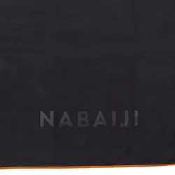 حوله ناباجی مایکروفایبر دکتلون Nabaiji Microfiber Towel - L Size - Dark Gray - 80 X 130 cm - خرید آنلاین لوازم و تجهیزات کمپینگ و کوهنوردی
