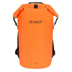 درای بگ - کوله پشتی ضدآب ای تی ویت - دکتلون Decathlon ITIWIT Watertight Dray Bag - 30L - Orange - خرید آنلاین لوازم و تجهیزات کمپینگ و کوهنوردی