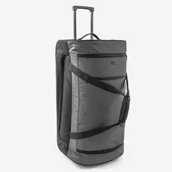 چمدان کیپستا - دکتلون Kipsta Suitcase - 70L - Black / Gray - Essential - خرید آنلاین لوازم و تجهیزات کمپینگ و کوهنوردی