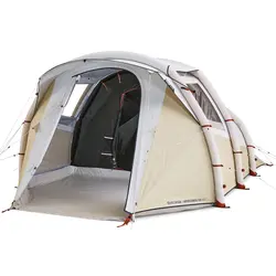 چادر کمپینگ بادی کچوا 4.1 - فرش اند بلک Quechua 4 Person Inflatable Camping Tent - 1 Room - Arpenaz 4.1 Fresh &amp; Black - خرید آنلاین لوازم و تجهیزات کمپینگ و کوهنوردی